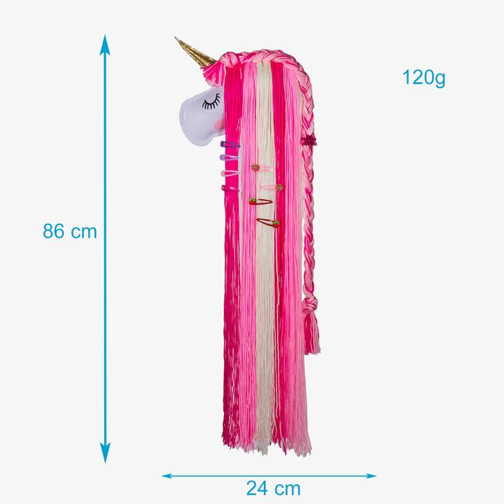 Image du produit Intirilife Tapis de rangement des pinces à cheveux licorne (1 pcs)