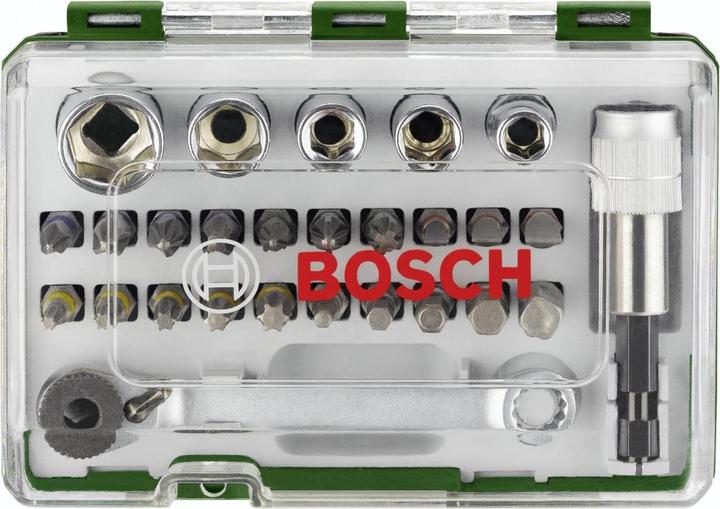 Produktbild Bosch Professional Zubehör Schrauberbit- und Ratschen-Set, 27-teilig (27-teilig)