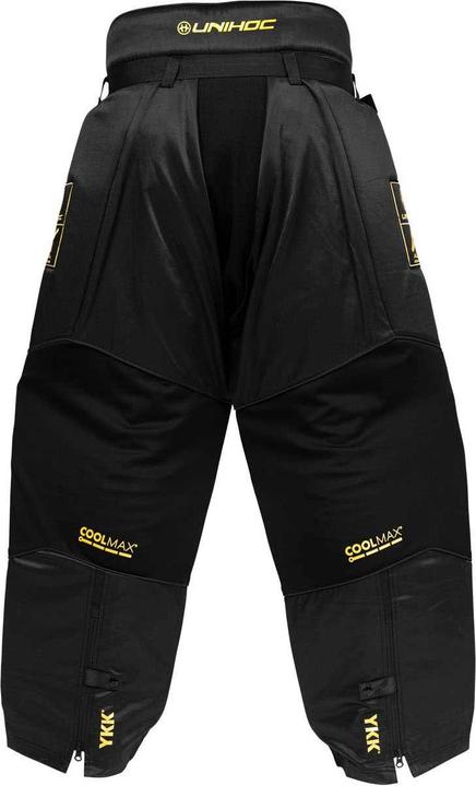 Produktbild Unihoc Goaliehose ALPHA EVOLAB schwarz/gold-S (S)
