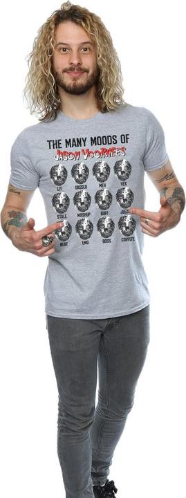Actual product image Absolute Cult Mens The Many Moods Of Jason Voorhees T-Shirt (3XL)