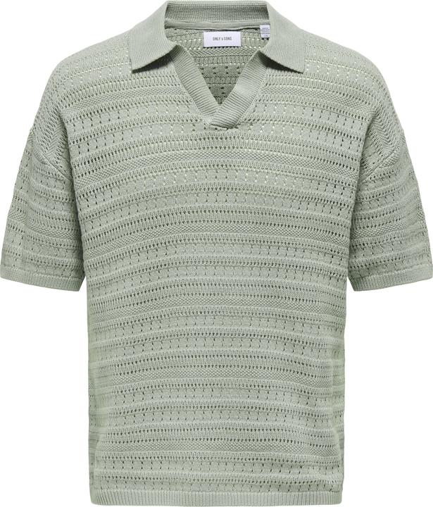 Only & Sons ONSGRAYSON Gestricktes Polo-Hemd Polo (L)