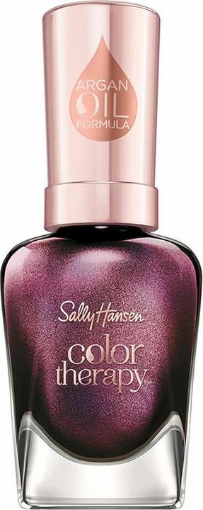 Sally Hansen Color Therapy Nagellack Positivi-Tea 0.5 fl oz (Violett, Top Coat)