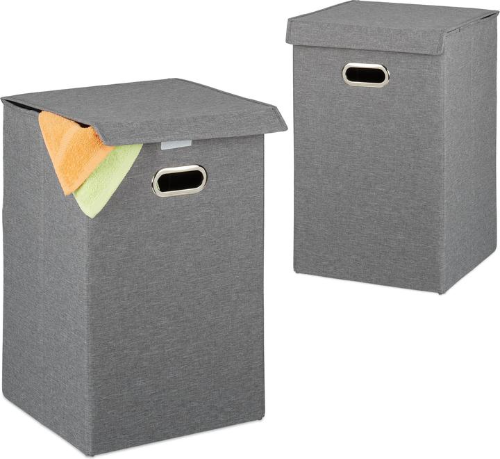 Actual product image Relaxdays Laundry basket set (62 l)