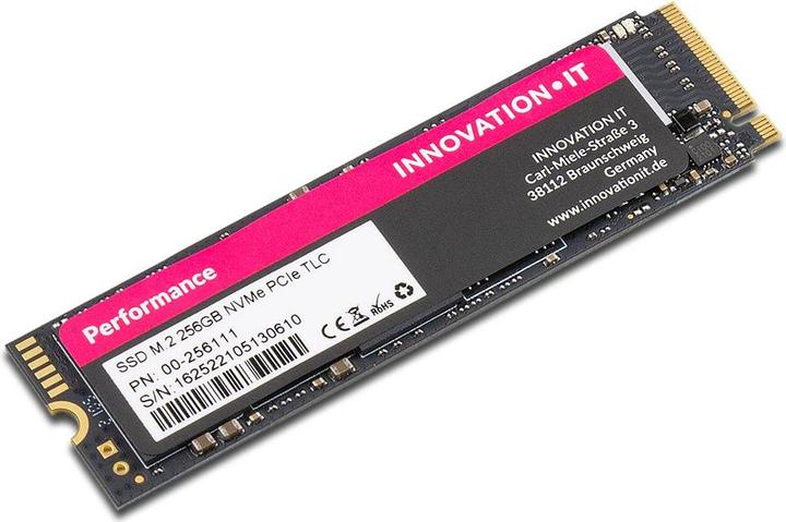 Produktbild Innovation IT M.2 256GB InnovationIT Performance NVMe PCIe 3.0 x 4 BULK (256 GB)