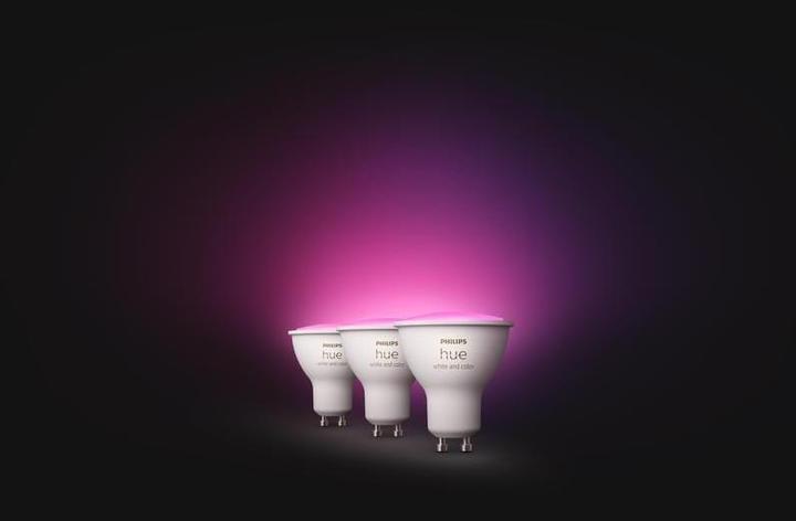 Produktbild Philips Hue White & Color Ambiance BT (GU10, 5.70 W, 230 lm, 3 x, G)