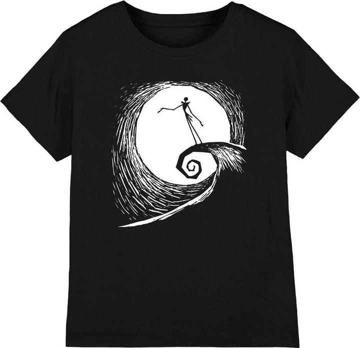 Immagine prodotto The Nightmare Before Christmas Maglietta Jack Silhouette Lunare Bambini (128)