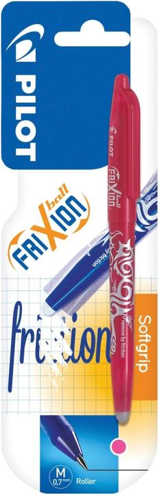 Actual product image Magni Pilot Frixion pink, silver - Rollerball (silver, pink, pink) (Pink, 1 x)