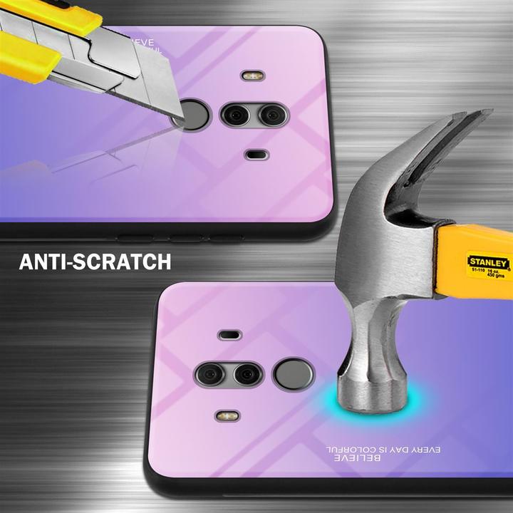 Actual product image Cadorabo TPU 2 colors glass cover (Mate 10 Pro)