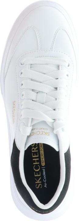 Produktbild Skechers 185060/WBK Cordova Classic-Best Behavior Damen Sneaker Plateau weiss/schwarz (40)