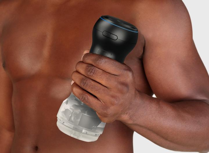 Produktbild Kiiroo Feel Pocket Stroker Crystal + PowerBlow Combo