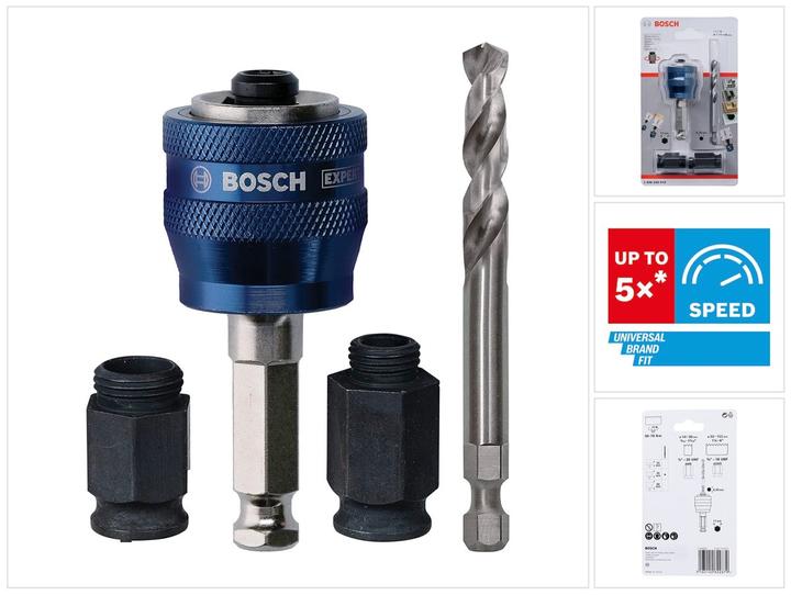 Productafbeelding Bosch Professional Zubehör Power Change Adapter 9,5 mm (3/8") Hex Shank (7,15 millimeter)