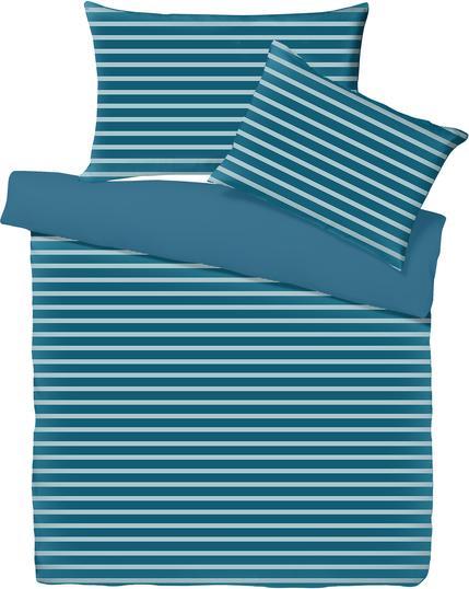 Immagine prodotto Living Home Maglia melange double face (Set di biancheria da letto, 155 x 220 cm, 80 x 80 cm)