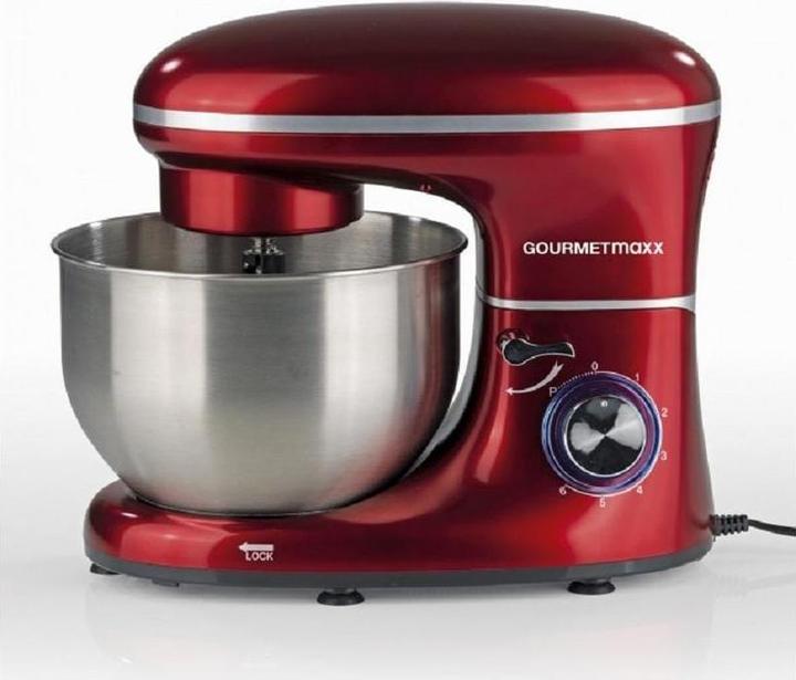 Image du produit Gourmetmaxx Robot de cuisine 1500 W, Rouge (1500 W)