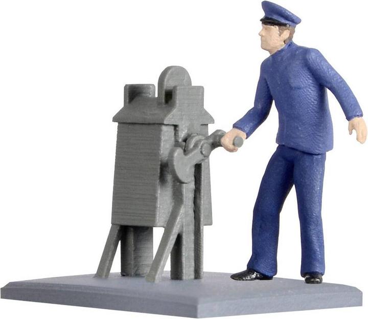 Actual product image Viessmann 1550 H0 Moving figures cabinet