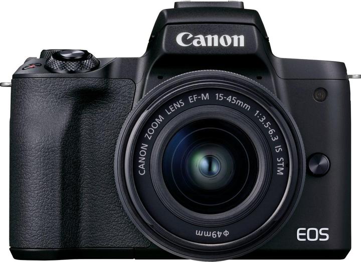 Immagine prodotto Canon EOS M50 Mark II + EF-M 15-45mm f/3.5-6.3 IS STM (15 - 45 mm, 24.10 Mpx, APS-C / DX)
