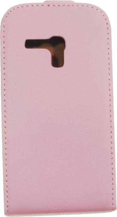 Actual product image OEM Slim Leather Flip Case Galaxy S3 mini pink (Samsung Galaxy S3 Mini)
