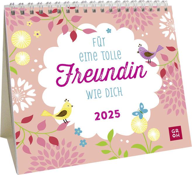 Produktbild Mini-Kalender 2025: Für eine tolle Freundin wie dich (Deutsch)