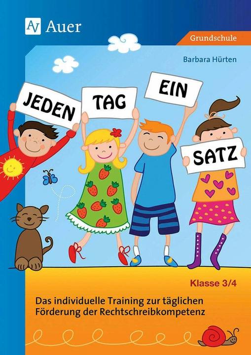 Actual product image Jeden Tag ein Satz - Klasse 3-4 (German, Barbara Hürten, Nicola Pronobis, 2021)