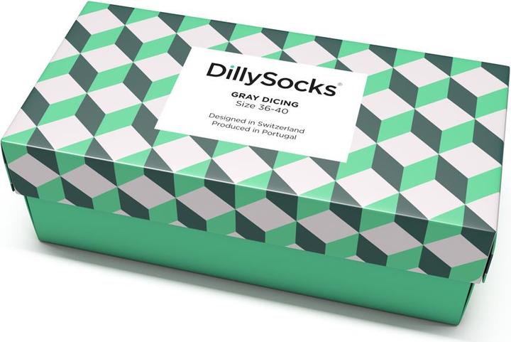 Immagine prodotto DillySocks Gray Dicing (confezione da 3)