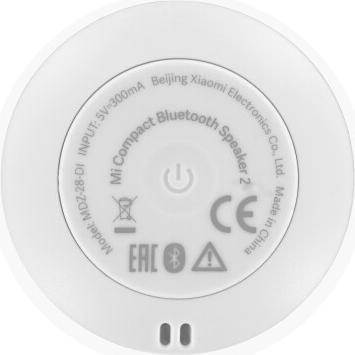Immagine prodotto Xiaomi Altoparlante Bluetooth compatto 2 (6 h, Batteria ricaricabile)