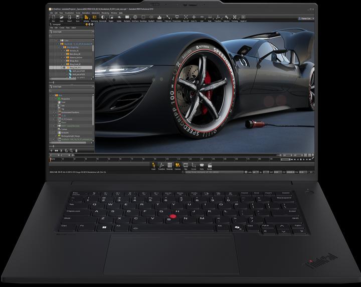 Produktbild Lenovo ThinkPad P1 Gen 7 (16", Intel Core Ultra 9 185H, 64 GB, 1000 GB, DE)