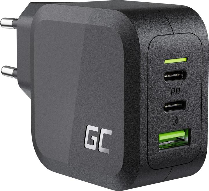Produktbild GreenCell PowerGaN USB-Chager - QuickCharge 3.0 - 3 Ports - 65W (65 W)
