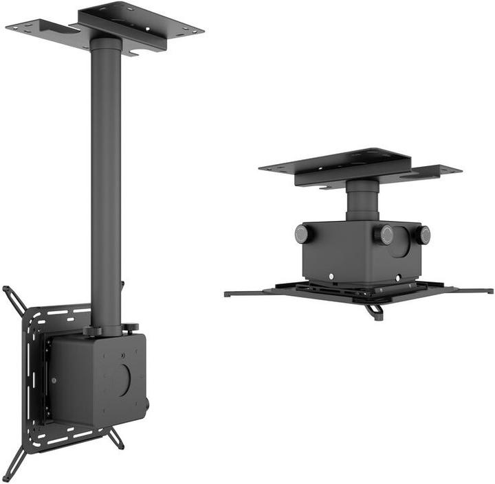 Image du produit Multibrackets Support plafond pour vidéoprojecteur HD, métal, charge max. 40kg (Plafond)
