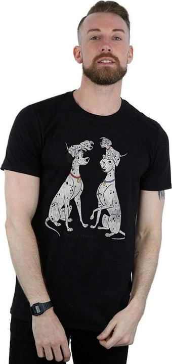 Immagine prodotto 101 Dalmatians Maglietta in cotone Pongo And Perdita Uomo (XL)