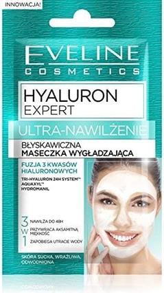 Image du produit Eveline Hyaluron Expert Masque lissant hydratant 3In1 7Ml (7 ml)