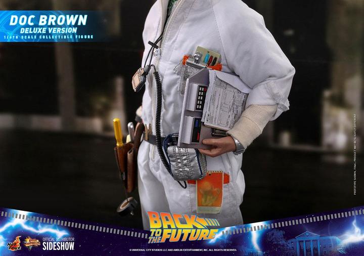 Produktbild Hot Toys Zurück in die Zukunft “Doc Brown – Deluxe Version” 1/6 Actionfigur