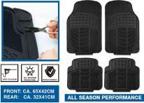 Image du produit Benson Tapis de voiture 4 pièces universels avant + arriè