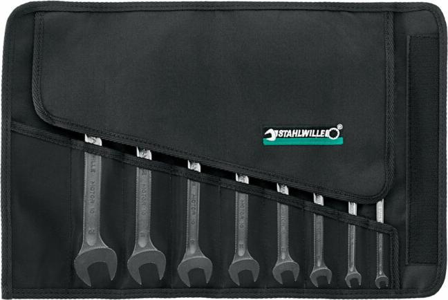 Actual product image Stahlwille Double open-ended spanner set | 10/8