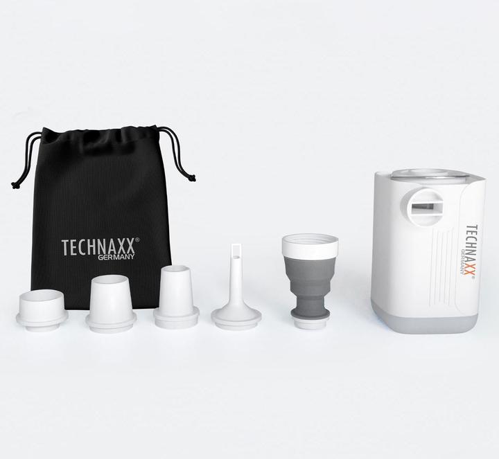 Image du produit Technaxx Mini pompe à air à batterie avec lampe LED