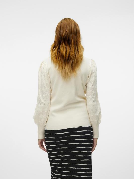 Actual product image Vero Moda Maternity Regular fit High neck Balloon sleeves Pullover Knitted top (L)
