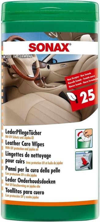 Produktbild Sonax Leder Pflege Tücher