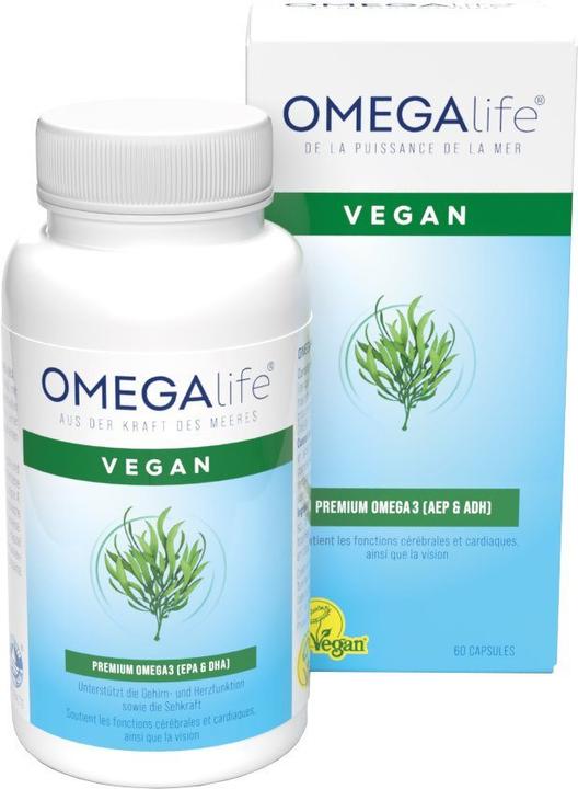 Image du produit Omega-Life gélules végétaliennes (60 pièce(s), Capsules, 109 g)