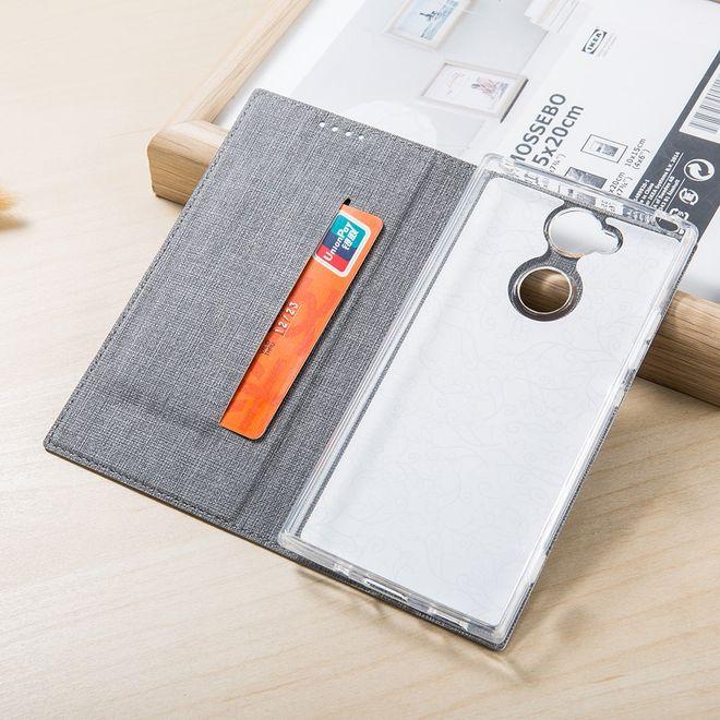 Produktbild MU Classic Leder Bookcover Hülle (Sony Xperia XA2 Ultra)