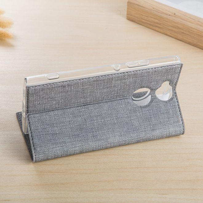 Produktbild MU Classic Leder Bookcover Hülle (Sony Xperia XA2 Ultra)