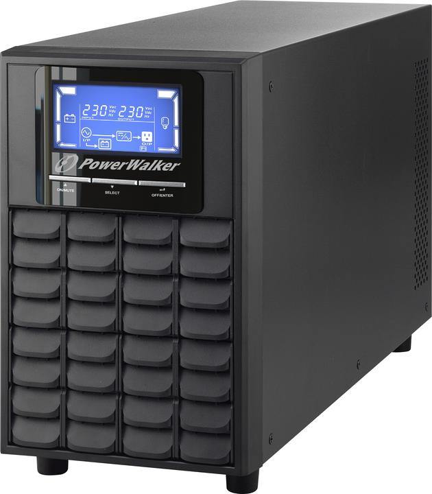 Immagine prodotto Powerwalker VFI 2000 C LCD 2000VA 1600W Online UPS Tower Doppia Conversione Slot SNMP (2000 VA, 1600 W, Doppio convertitore online UPS)