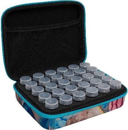 Image du produit Craft Buddy Crystal Art Coffret de rangement en marbre - 30 flacons