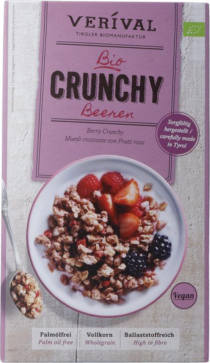 Actual product image Verival Organic Berries Crunchy Muesli (375 g)