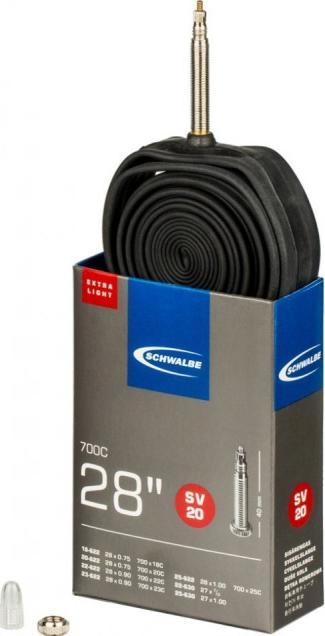 Schwalbe SV20 Extra Light (Presta (SV), 28", 40 mm)
