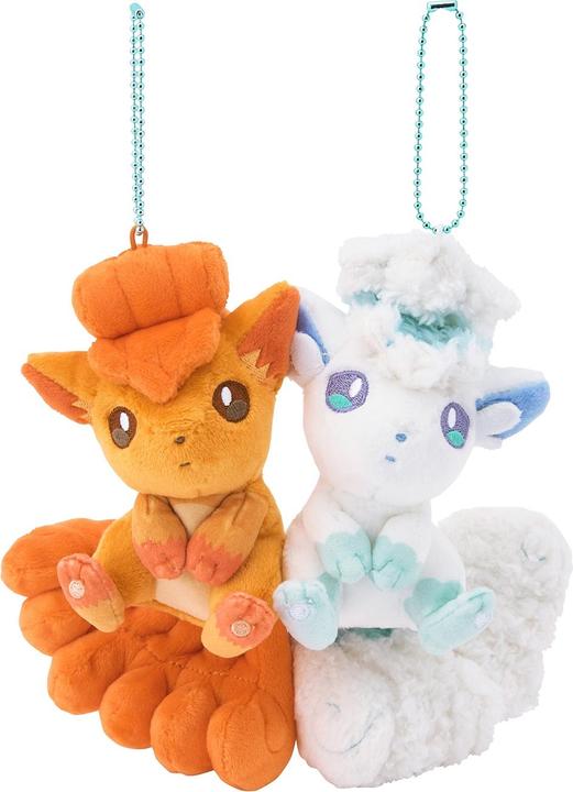 Actual product image Pokémon Vulpix & Alola Vulpix Plush - 19 cm (11 cm)