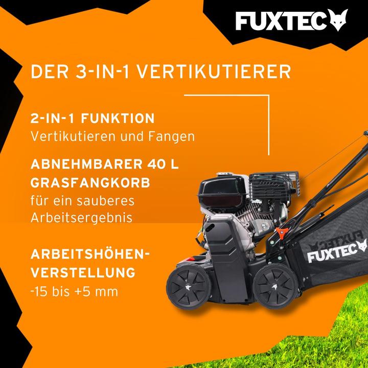 Produktbild Fuxtec Benzin Vertikutierer FX-BV240ECO