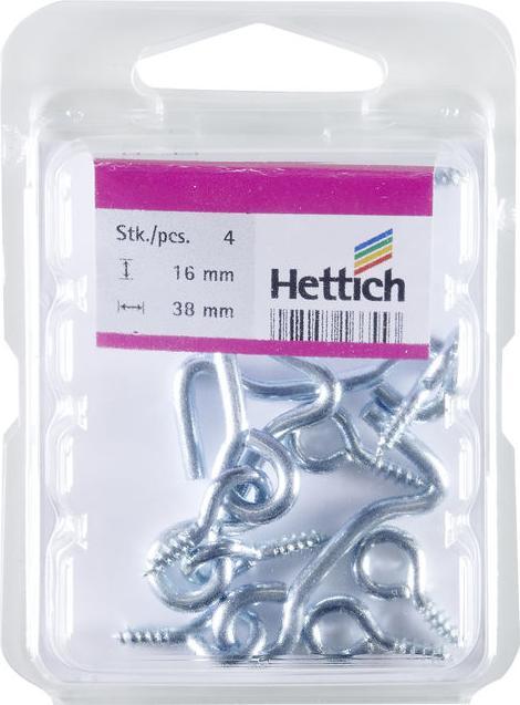 Produktbild Hettich Sturmhaken 16 x 37 mm (1 Stk.)