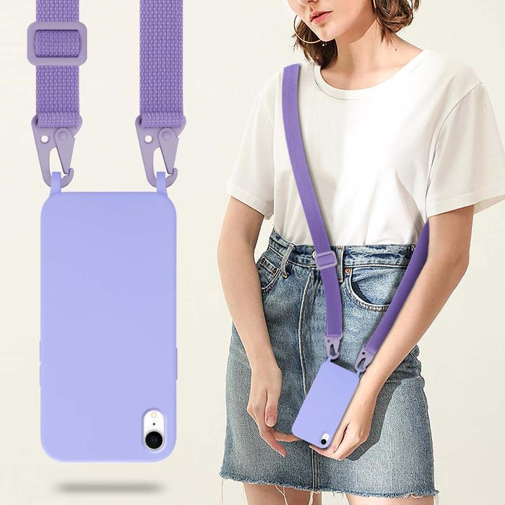 Produktbild Cadorabo TPU Cover Handy Kette Liquid (Apple iPhone XR)