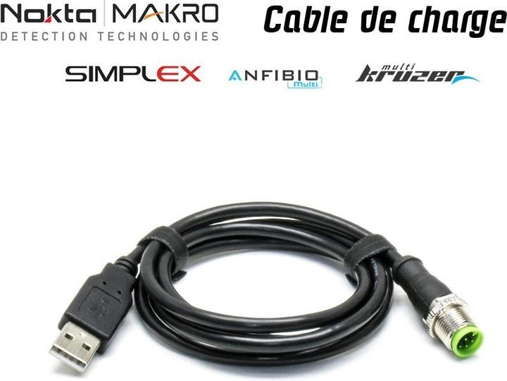Actual product image Nokta Cable de charge et data Makro