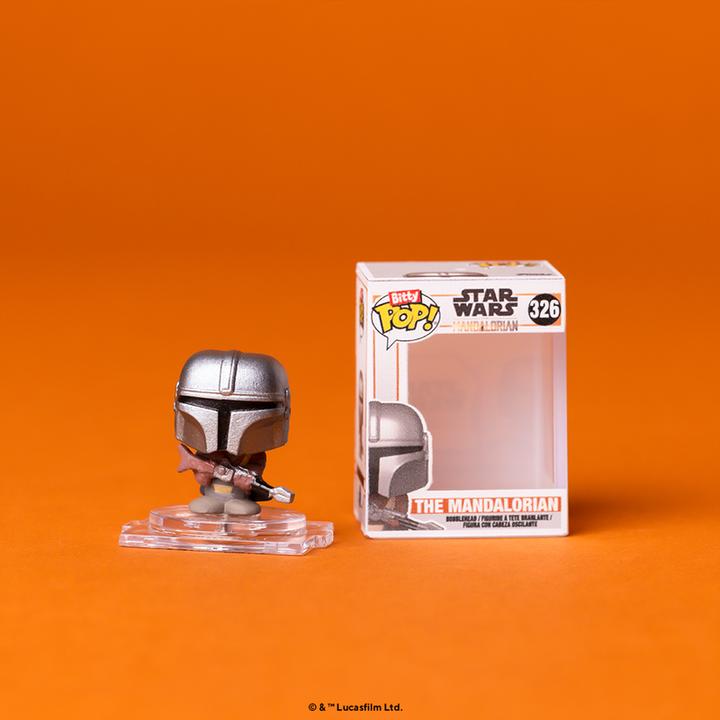 Actual product image Funko Bitty POP! mandalorian - The Mandalorian™, Bitty Pop! Kuiil™, Bitty Pop! Offworld Jawa™, and e