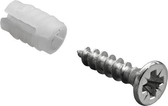 Hettich Spreizmuffe m. Topfbefestigungsschraube fr Scharniere, 5mm / 3,5 x 13 mm, 40 Stck (40 pcs)
