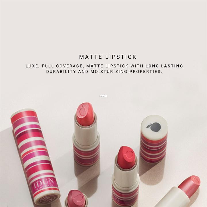 Image du produit IDUN Minerals Lipstick Lingon Matte (109 Lingon)